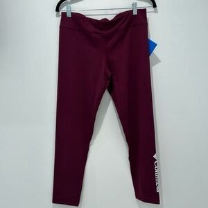 Columbia Kids' Dark Red Leggings